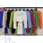 Kleid mit 3/4 Ärmeltasche für Damen (uni sl) ITALIAN Fashion IMWD20527