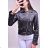 Jacke Winterjacke mit Kapuze und Fell Damen Übergröße (46-54) POLISH FASHION BLI19YP-18057-12 M schwarz