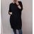 Kleid mit 3/4 Ärmeltasche für Damen (uni sl) ITALIAN Fashion IMWD20527
