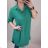 Elegantes Langarmkleid Damen (S / M.ONE SIZE) ITALIAN FASHION IMM211302