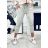Kleid mit 3/4 Ärmeltasche für Damen (uni sl) ITALIAN Fashion IM3181746