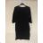 Kleid mit 3/4 Ärmeltasche für Damen (uni sl) ITALIAN Fashion IM3181746 S / L grau