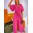 Set lange Jogginghosen und langärmliges Sweatshirt für Frauen (UNI S / L) TURKISH FASHION IMK20148