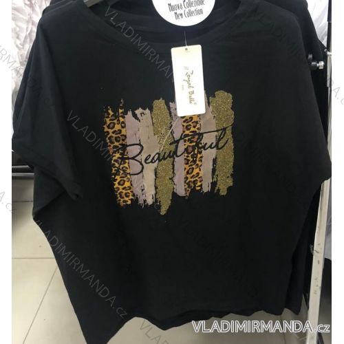 Kurzarm-T-Shirt für Damen (UNI S-M) ITALIAN FASHION IMM20308