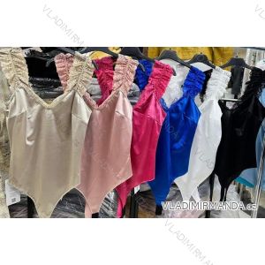 Kleid mit 3/4 Ärmeltasche für Damen (uni sl) ITALIAN Fashion IM3181746