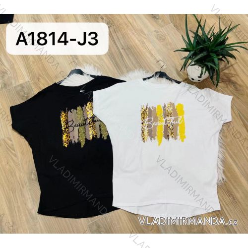 T-Shirt Kurzarm Frauen (Uni s / m) ITALIAN FASHION IMM20A1814