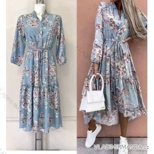 Sommer Kurzarm Sommerkleid (S / M ONE SIZE) ITALIENISCHE MODE IMWY21019