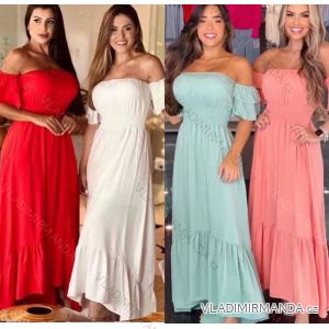 Sommer Kurzarm Sommerkleid (S / M ONE SIZE) ITALIENISCHE MODE IMWY21019