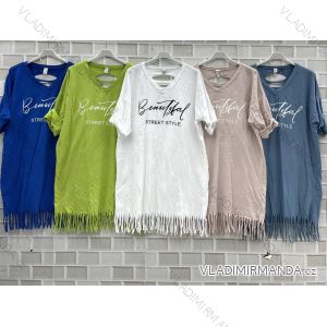 Hemdbluse 3/4 Ärmel (UNI XL-3XL) ITALIENISCHE MODA IM420486