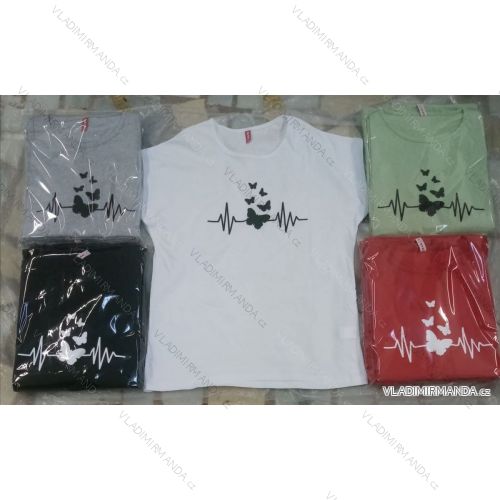 T-Shirt mit kurzen Ärmeln für Damen (m-3xl) DANTONY 15-00034
