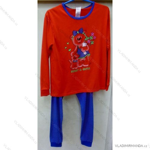 Pyjamas Lange Welpen Mädchen Baumwolle (134-164) VALERIE DREAM GB-5680
