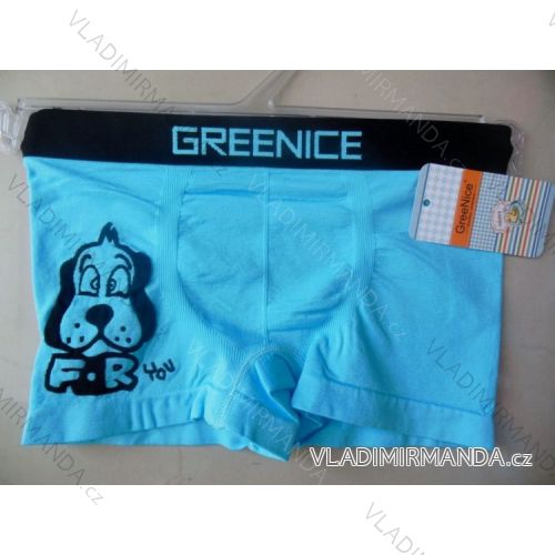 Boxen Jungen und Jungen nahtlos (4-10 Jahre) GREENICE 4271