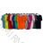 Klassisches Kurzarmkleid Damen (uni s-l) ITALIENISCHES MODA IMC20206