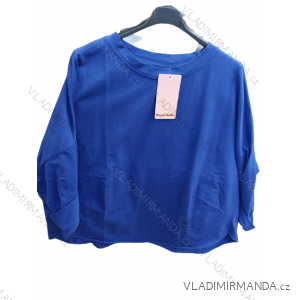 Sweatshirt Kurzarm (uni) ITALIENISCHE Mode IM521206