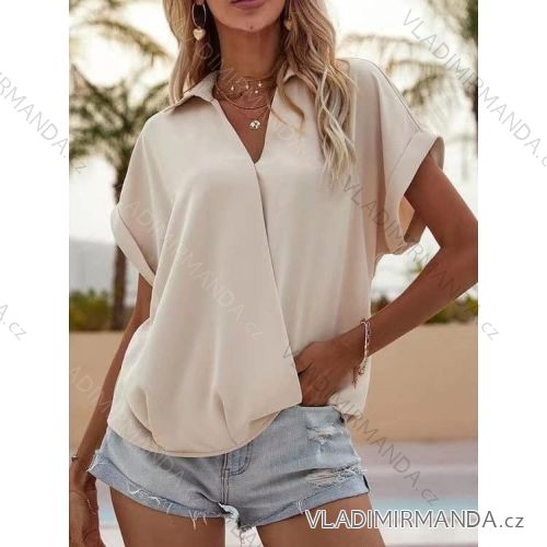 Kleid mit 3/4 Ärmeltasche für Damen (uni sl) ITALIAN Fashion IM3181746