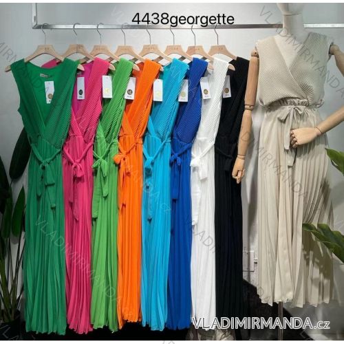 Šaty dlouhé společenské elegantní plesové dámské (UNI S/M) ITALSKÁ MÓDA IMM20912