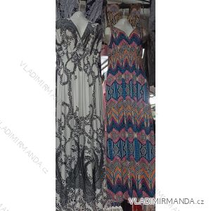 Šaty košilové dlouhý rukáv dámské (S/M ONE SIZE) ITALSKÁ MODA IMB22500