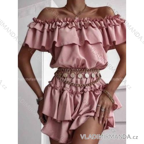Elegantes Langarmkleid für Damen (S / M / L EINE GRÖSSE) ITALIENISCHE MODE IMWA21002