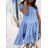 Elegantes Langarmkleid für Damen (S / M / L EINE GRÖSSE) ITALIENISCHE MODE IMWA21002