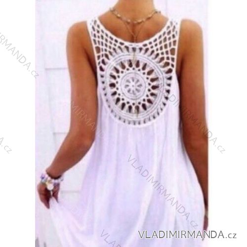 Damenkleid aus Viskosespitze (S / M / L ONE SIZE) ITALIAN FASHION IMWB221542