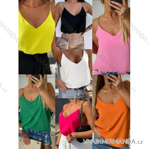 Sommer-Tanktop für Frauen (S / M ONE SIZE) ITALIAN FASHION IMWG221564