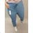 T-Shirt Tunika lange Ärmel Damen (l-3xl) TOVTA PM1180440 2XL/3XL Blaulicht