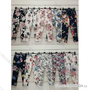Tepláky dlouhé dámské (S/M ONE SIZE) ITALSKÁ MÓDA IMWY221619