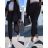Set lange Jogginghosen und langärmliges Sweatshirt für Frauen (UNI S / L) TURKISH FASHION IMK20148 pink S/M/L