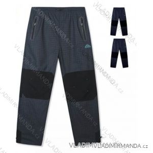 Kalhoty plátěné bavlněné dorost chlapecké (140-170) KUGO G9747)