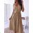 Šaty letní na ramínka květované dámské (S/M/L ONE SIZE) ITALSKÁ MÓDA IMD22377