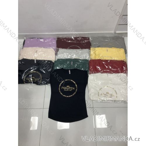 T-Shirt Kurzarm Damen übergroß (XL-3XL) TURKISH FASHION TMB21010