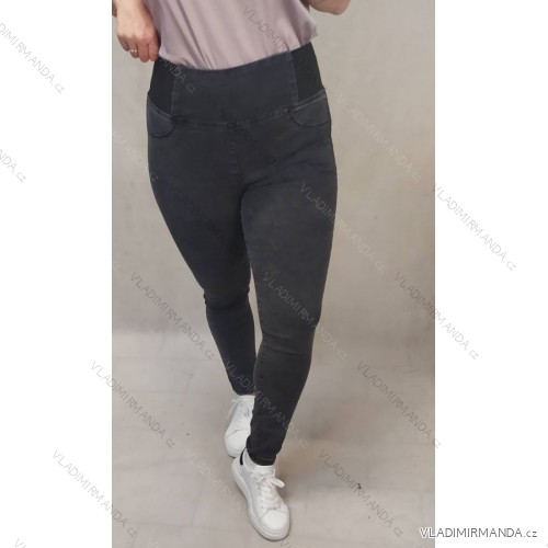 Rifle jeans dámské nadrozměrné (vel 30-38) M.SARA MA620MS1291g-5 schwarz 34