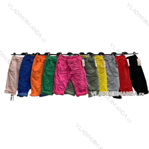 Jogginghose baggy 3/4 kurze Frauen (UNI SM) ITALIAN FASHION IMD20406