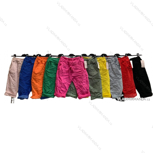 Jogginghose baggy 3/4 kurze Frauen (UNI SM) ITALIAN FASHION IMD20406