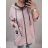 Mantel Damen Lange Jacke (S / M / L ONE SIZE) ITALIAN FASHION IMC21697