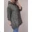 Mantel Damen Lange Jacke (S / M / L ONE SIZE) ITALIAN FASHION IMC21697