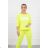 Set mit gelbem Neon-Queen-Print