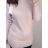 T-Shirt Kurzarm Damen übergroß (2xl-4xl) TURKISH FASHION FMB20006
