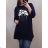 Šaty s 3/4 rukávem dámské nadrozměr (L-4XL) POLSKÁ MÓDA PMWT22010