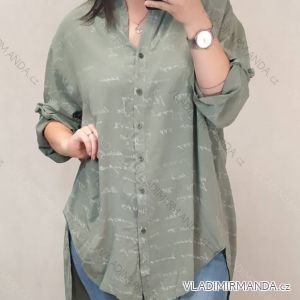 Kleid / Tunika verlängert Frauen (UNI XS-M) ITALIENISCHE MODE IM120042