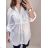 Kleid / Hemd Sommer Damen Strip (uni sl) ITALIENISCHE Mode IM718953