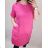 Lässiges Kurzarmkleid für Frauen (uni xl / 2xl) ITALIAN MODA IM720049