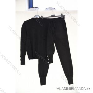 Gestricktes Sweatshirt Set Tilko Jogginghose Frauen (S / M Einheitsgröße) ITALIAN FASHION IM921001