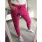 Kalhoty strečové dámské (s/m/l one size) ITALSKÁ MÓDA IM520055