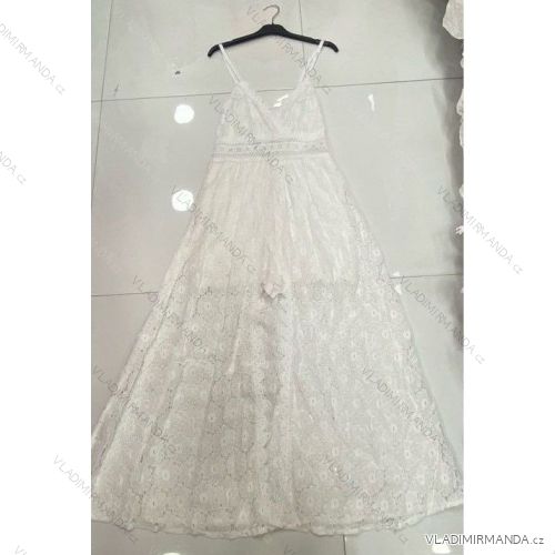 Damenkleid aus Viskosespitze (S / M / L ONE SIZE) ITALIAN FASHION IMWB221542