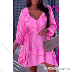 Langes ausgestelltes Damenkleid Carmen Shoulders (S / M ONE SIZE) ITALIAN FASHION IMWA221622