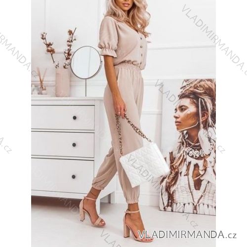 Langarmhemd für Damen (S / M ONE SIZE) ITALIAN FASHION IMWK21010