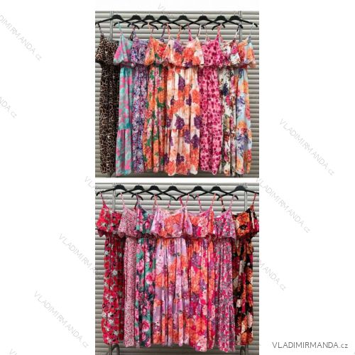 Carmen Sommerkleid (S / M / L ONE SIZE) ITALIAN FASHION IMWY22051