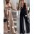 Kleid mit 3/4 Ärmeltasche für Damen (uni sl) ITALIAN Fashion IMWD20527