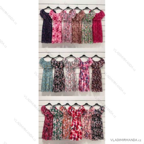 Carmen Sommerkleid (S / M / L ONE SIZE) ITALIAN FASHION IMWY22051